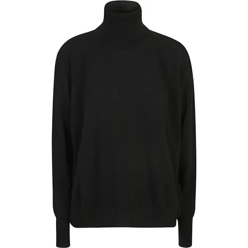 Schwarze Pullover für Männer , Damen, Größe: XS - Roberto Collina - Modalova