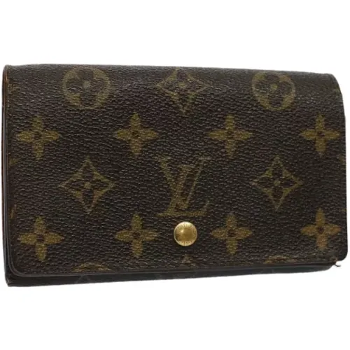 Pre-owned Canvas wallets , female, Sizes: ONE SIZE - Louis Vuitton Vintage - Modalova