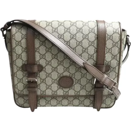 Pre-owned Canvas gucci-bags , male, Sizes: ONE SIZE - Gucci Vintage - Modalova