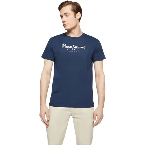 Eggo T-shirt , Herren, Größe: M - Pepe Jeans - Modalova