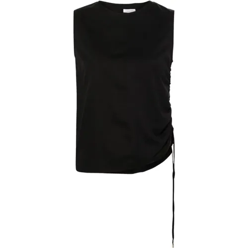 Stylisches T-Shirt K103 NERO,Lässiges Baumwollshirt,Optisches Weißes T-Shirt - PATRIZIA PEPE - Modalova