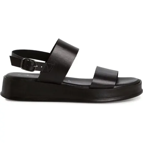 Casual Open Flat Sandals , female, Sizes: 4 UK, 8 UK, 5 UK, 6 UK, 7 UK - tamaris - Modalova