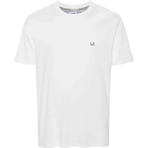 Stilvolle T-Shirts und Polos , Herren, Größe: L - C.P. Company - Modalova