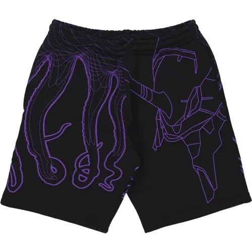 Evangelion 01 Sweatshorts Schwarz - Octopus - Modalova