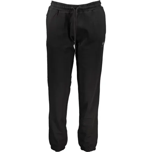 Sportliche Schwarze Damen-Sweatpants mit Stickerei , Damen, Größe: M - Napapijri - Modalova