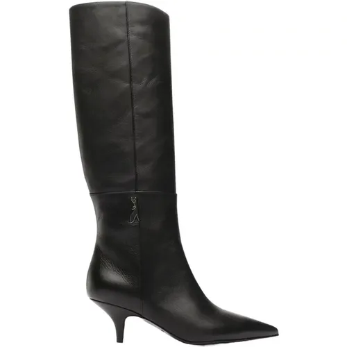 Leather Boots , female, Sizes: 3 UK - PATRIZIA PEPE - Modalova