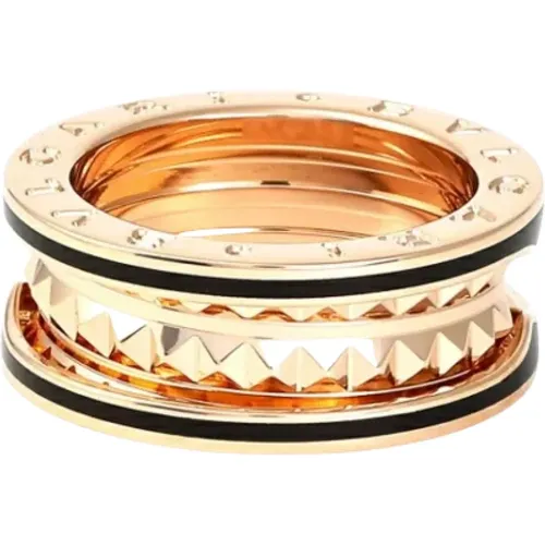 Pre-owned Rose Gold rings , female, Sizes: ONE SIZE - Bvlgari Vintage - Modalova