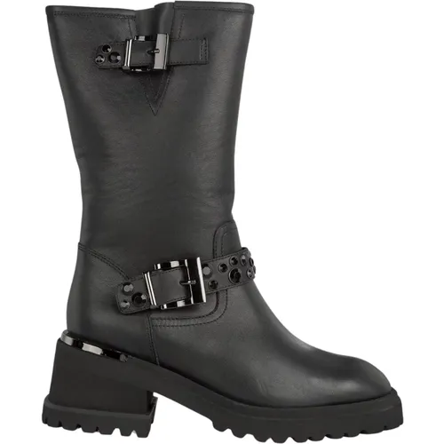 Rhinestone Half-Boot , Damen, Größe: 35 EU - Alma en Pena - Modalova