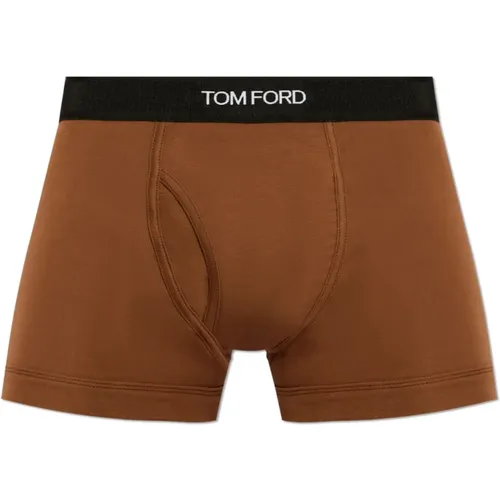 Boxershorts mit Logo , Herren, Größe: 2XL - Tom Ford - Modalova