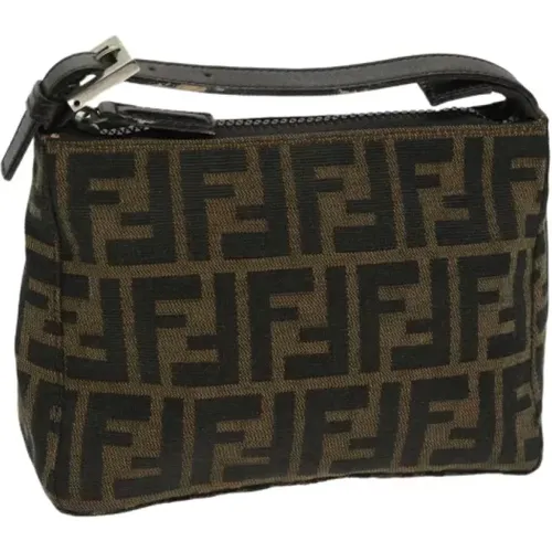 Pre-owned Canvas handbags , female, Sizes: ONE SIZE - Fendi Vintage - Modalova