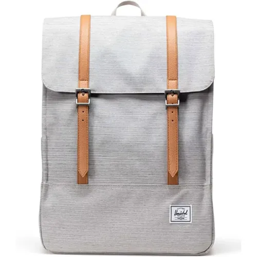 Survey Rucksack Baumwolle Grau Herren , Herren, Größe: ONE Size - Herschel - Modalova