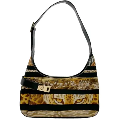 Pre-owned Canvas shoulder-bags , female, Sizes: ONE SIZE - Salvatore Ferragamo Pre-owned - Modalova