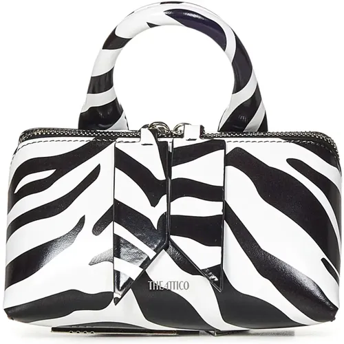 Handtasche mit Zebra-Print - The Attico - Modalova