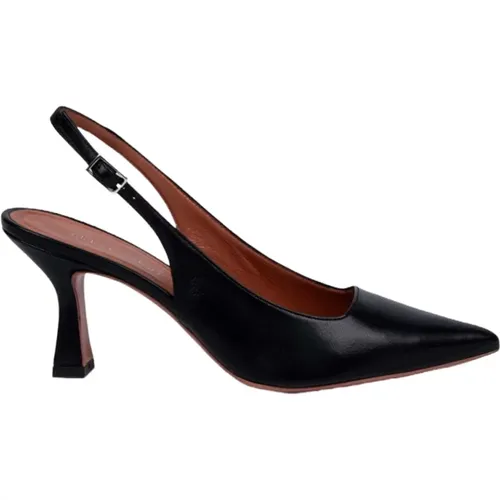 Chanel Maria Leather Heels , female, Sizes: 4 1/2 UK, 3 UK, 5 UK - Aldo Castagna - Modalova