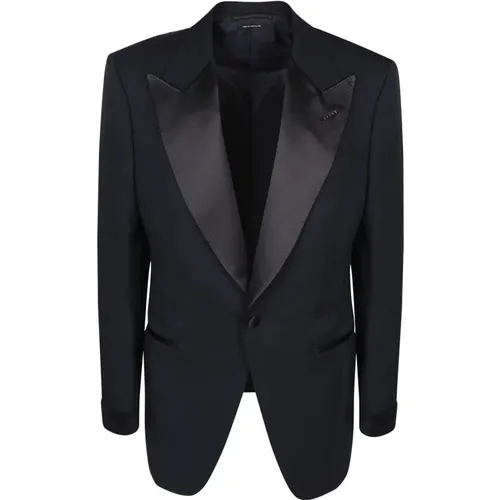 Wool smoking by , male, Sizes: L, M - Tom Ford - Modalova