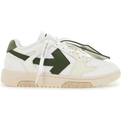 Off , Slim Out of Office Sneakers , Damen, Größe: 41 EU - Off White - Modalova