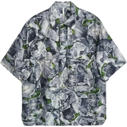 Short Sleeve Shirts , Herren, Größe: L - Sunflower - Modalova
