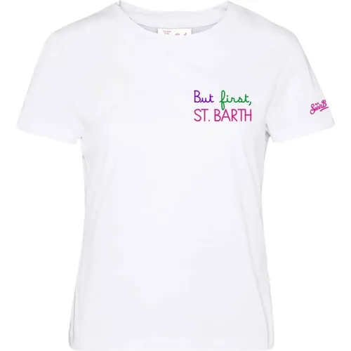 Emilie Emi0001 But First T-shirt , Damen, Größe: M - Saint Barth - Modalova