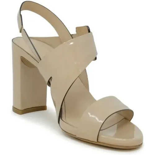 Patent Leather Sandals Ss24 , female, Sizes: 4 UK, 5 UK, 3 UK, 2 UK, 5 1/2 UK - DEL Carlo - Modalova