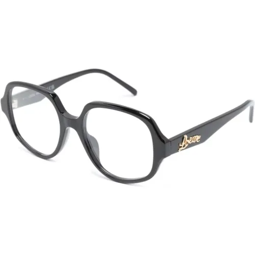 Klassische Schwarze Optische Brille , Damen, Größe: 52 MM - Loewe - Modalova