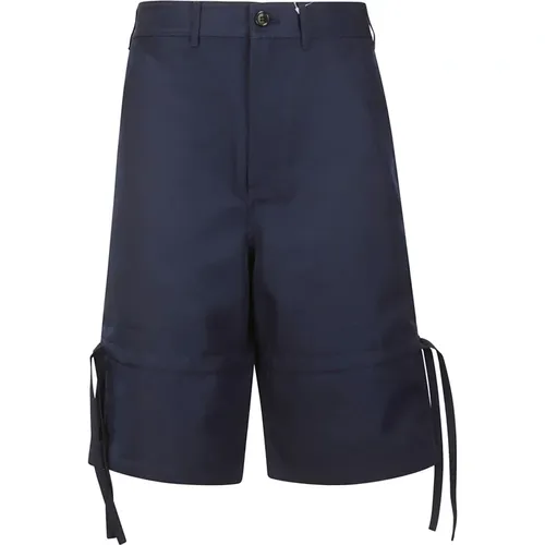 Casual Twill Plain Shorts , male, Sizes: S - Comme des Garçons - Modalova