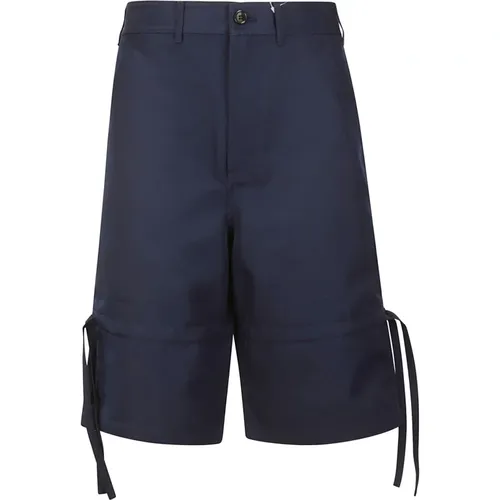 Casual Twill Plain Shorts , male, Sizes: S, XS - Comme des Garçons - Modalova