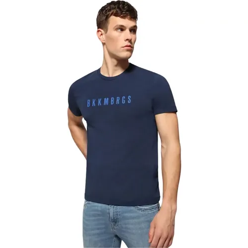 T-Shirts , Herren, Größe: XS - Bikkembergs - Modalova
