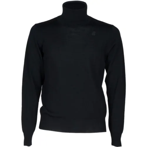 Turtleneck Sweater Henry , male, Sizes: 3XL, 2XL, XL - K-way - Modalova