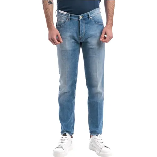 Reggae soft touch denim jeans , male, Sizes: W34, W36, W33, W30, W32, W35 - PT Torino - Modalova
