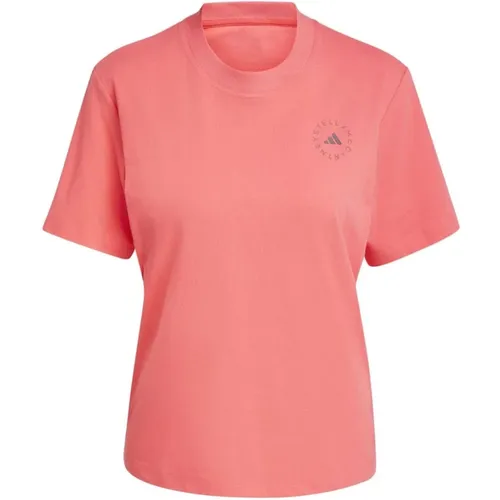 Stylisches T-Shirt für Frauen , Damen, Größe: M - adidas by stella mccartney - Modalova