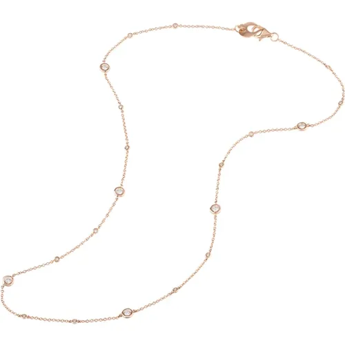 Gold Accessoires Halskette mit 0,37 CT Diamant - Chantecler - Modalova