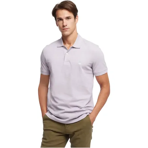 Slim-Fit-Kurzärmel-Pik-Polo-Hemd , Herren, Größe: L - Brooks Brothers - Modalova