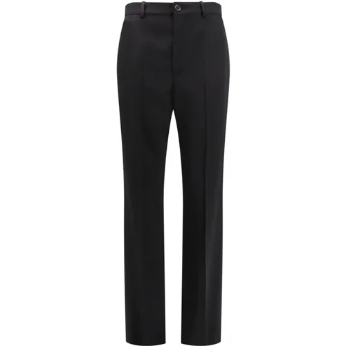 Wool Trousers , female, Sizes: XS - Balenciaga - Modalova