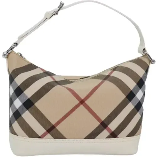 Pre-owned Canvas shoulder-bags , female, Sizes: ONE SIZE - Burberry Vintage - Modalova