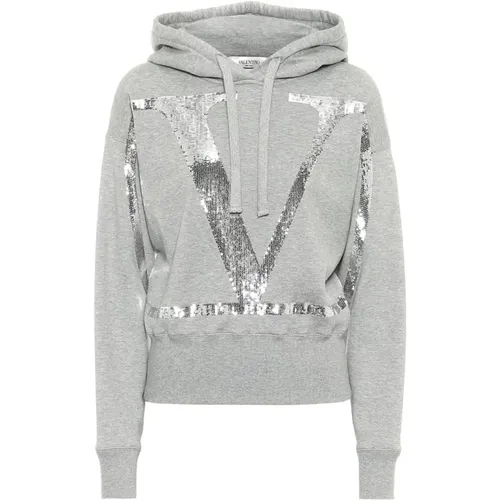 Hooded Sweatshirt , female, Sizes: S, XS - Valentino - Modalova