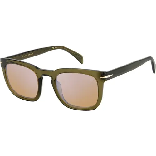 Sungles with Vintage-Inspired Style , male, Sizes: 50 MM - Eyewear by David Beckham - Modalova