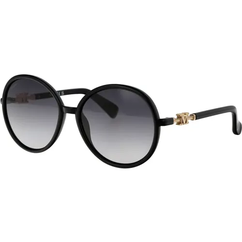 Stylische Sonnenbrille mit Emme15 Design , Damen, Größe: 58 MM - Max Mara - Modalova