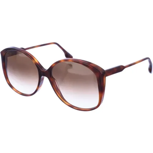 Ovale Acetat-Sonnenbrille mit UV-Schutz - Victoria Beckham - Modalova