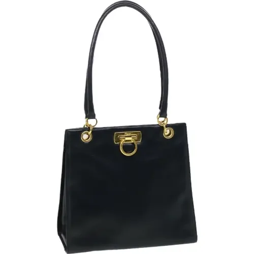 Pre-owned Leather totes , female, Sizes: ONE SIZE - Salvatore Ferragamo Pre-owned - Modalova