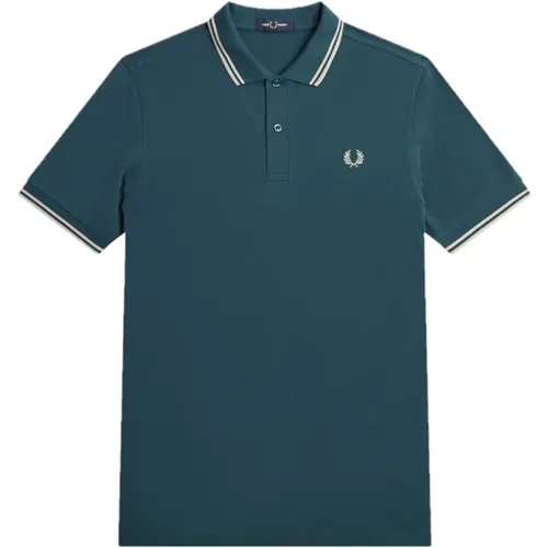 Slim Fit Twin Tipped Polo , male, Sizes: XL, 3XL, L - Fred Perry - Modalova
