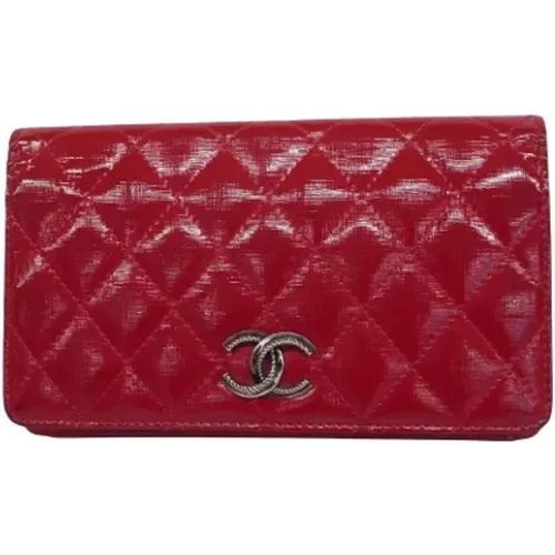 Pre-owned Leather wallets , female, Sizes: ONE SIZE - Chanel Vintage - Modalova