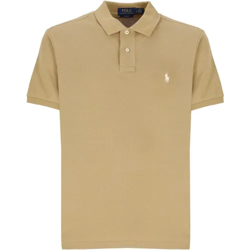 Cotton Polo Shirt with Iconic Pony Embroidery , male, Sizes: M - Ralph Lauren - Modalova