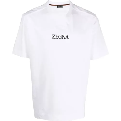 Mens Clothing T-Shirts Polos Aw23 , male, Sizes: M, L - Ermenegildo Zegna - Modalova