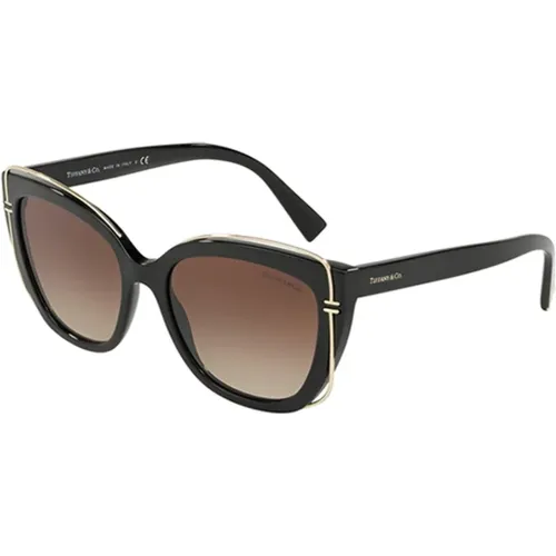 Brown Shaded Sunglasses TF 4148 , female, Sizes: 54 MM - Tiffany - Modalova