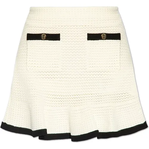 Mini skirt , female, Sizes: L - Self Portrait - Modalova