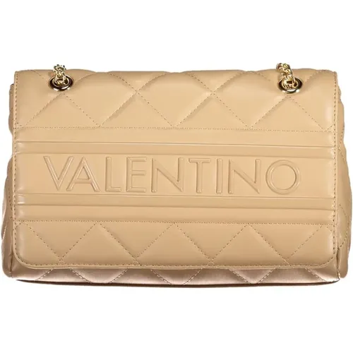 Handbag with Chain Handles and Contrast Details , unisex, Sizes: ONE SIZE - Valentino by Mario Valentino - Modalova