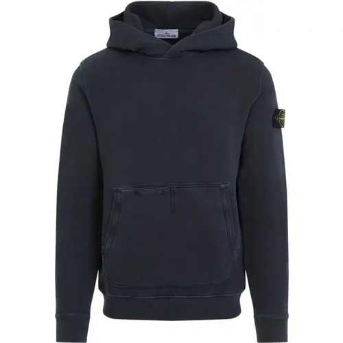 Navy Sweatshirt , male, Sizes: S, XL - Stone Island - Modalova