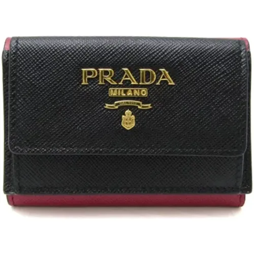 Pre-owned Leather wallets , female, Sizes: ONE SIZE - Prada Vintage - Modalova