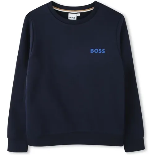 Logo Sweatshirt Klassisch Bequem Weiche Baumwolle - Hugo Boss - Modalova