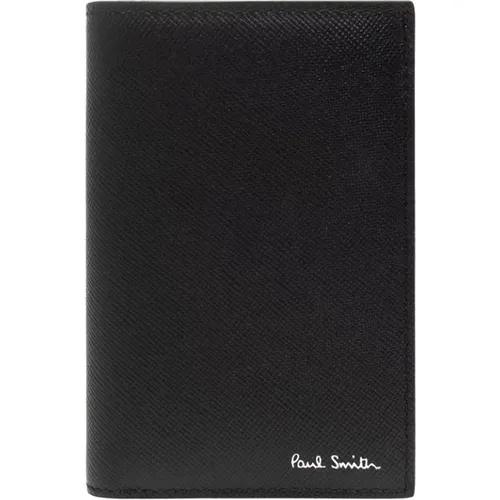 Leather wallet , male, Sizes: ONE SIZE - Paul Smith - Modalova